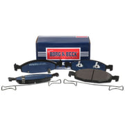 Borg & Beck 4 x Front Brake Pad Set BBP1781
