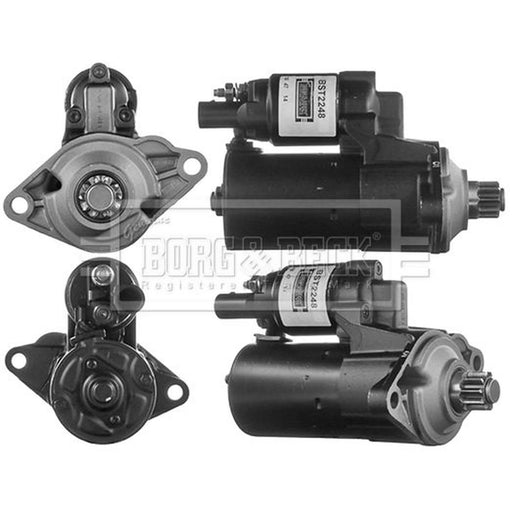 Borg & Beck Starter Motor 12V 1kW 10 Teeth BST2248