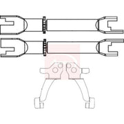 Apec Brake Slack Adjuster Teeth ADB3004