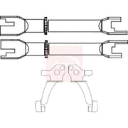 Apec Brake Slack Adjuster Teeth ADB3004