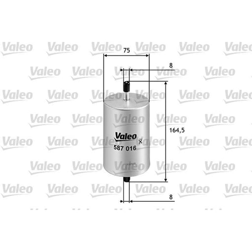 Valeo Fuel Filter Element 587016