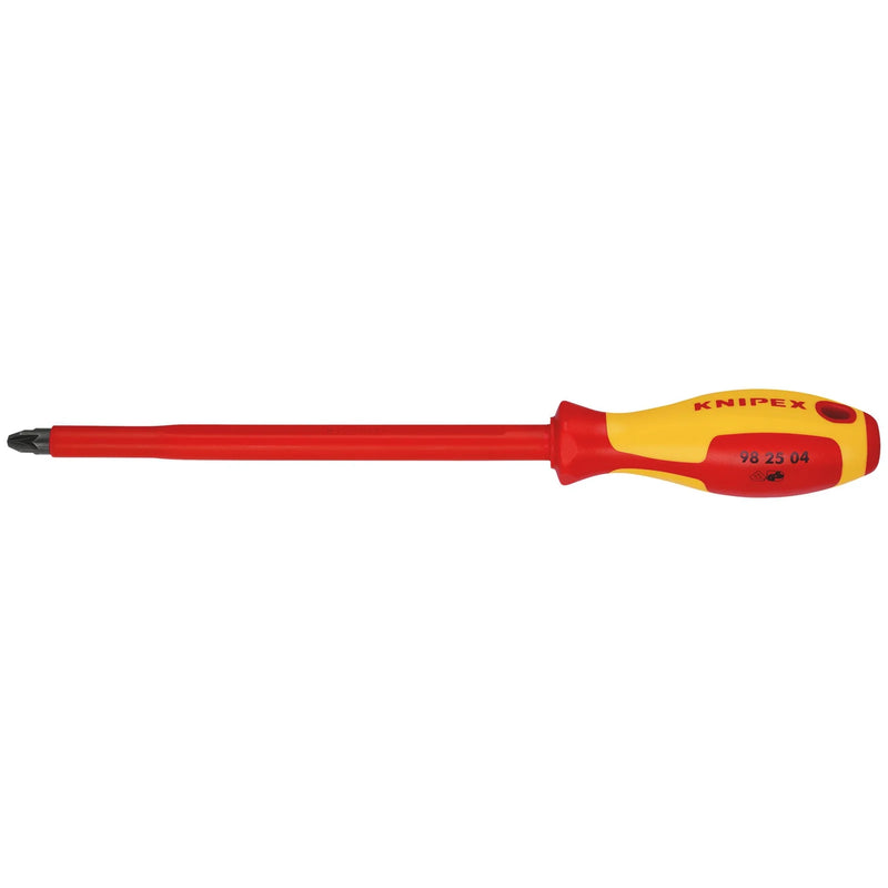 KNIPEX Pozidriv Screwdriver PZ4 200mm VDE Insulated