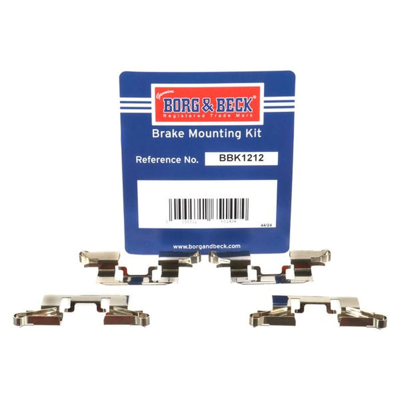 Borg & Beck Brake Pad Accessory Fitting Kit Front BBK1212