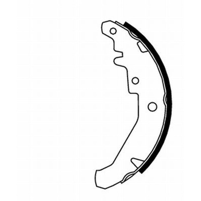 Textar Brake Shoe Set Axle Kit 91061500