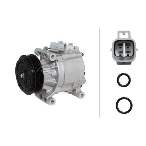 Hella Air Conditioning Compressor 8FK 366 201-371