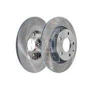 Febi 2 x Solid Rear Brake Discs 108480