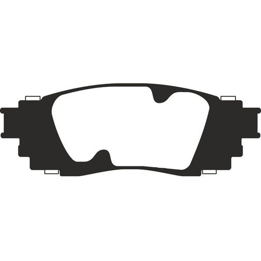 Abtex Rear Brake Pad Set PLU2342