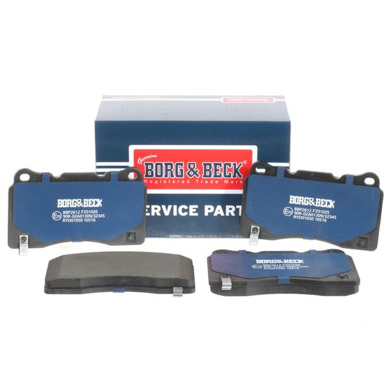 Borg & Beck 4 x Front Brake Pad Set BBP2612