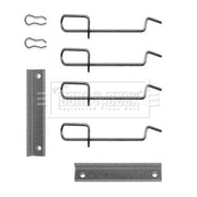 Borg & Beck Brake Pad Accessory Fitting Kit Front BBK1122