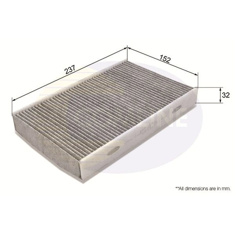 Comline Cabin Air Filter (Pollen Filter) EKF305A