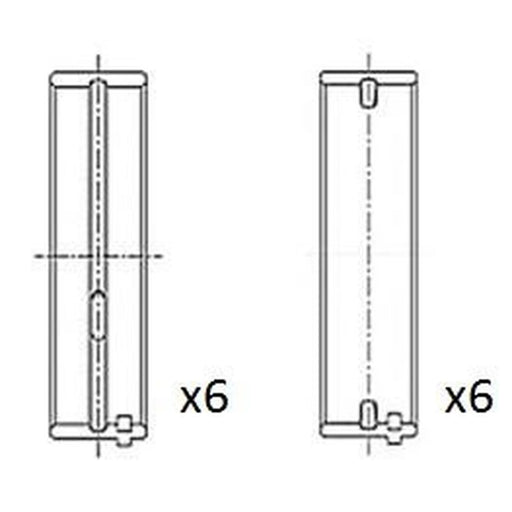 FAI Main Bearing Set 63mm BM1060-025