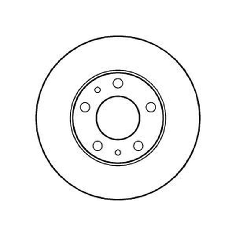 Abtex 2 x Vented Front Brake Discs BD426V