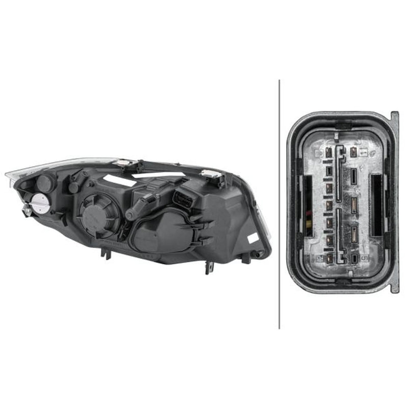 Hella Headlight Headlamp W5W Left 1E3 354 697-011