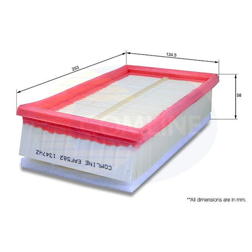 Comline Engine Air Filter EAF582