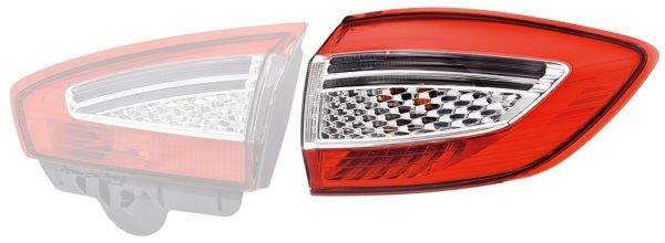 Hella 9EL 354 997-091 Tail Light Assembly