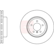 Apec 2 x Vented Front Brake Discs DSK3301