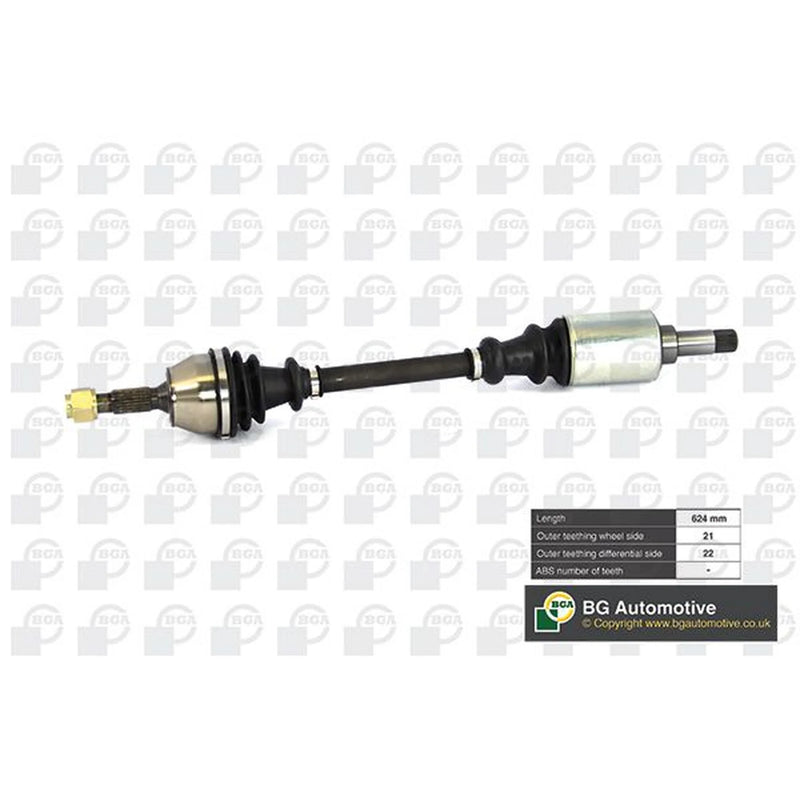 BGA CV Drive Shaft Driveshaft Front Left DS1400L