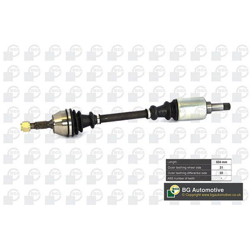BGA CV Drive Shaft Driveshaft Front Left DS1400L