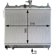 Mahle Engine Radiator CR 1277 000P
