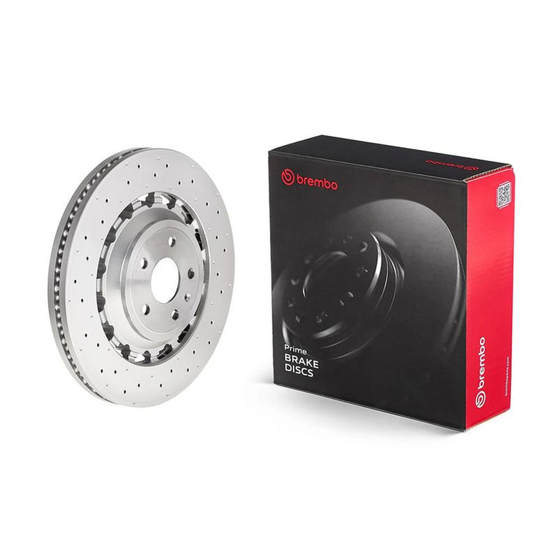 Brembo 2 x Aluminium Front Brake Disc Hub Brake Discs 09.D174.53