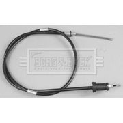 Borg & Beck Handbrake Cable Left Rear BKB2392