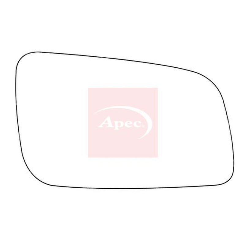 Apec Exterior Wing Mirror Glass Right AMS2588