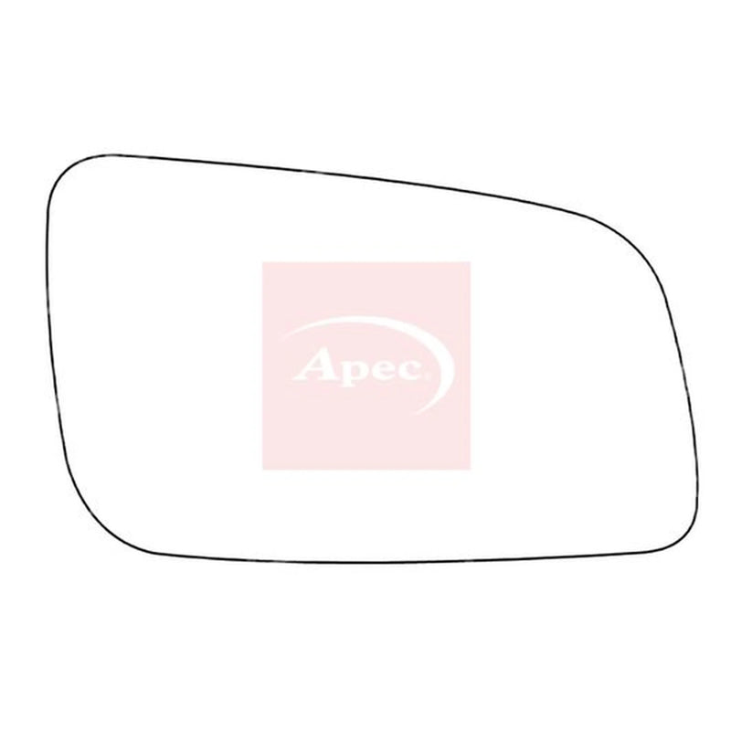 Apec Exterior Wing Mirror Glass Right AMS2588