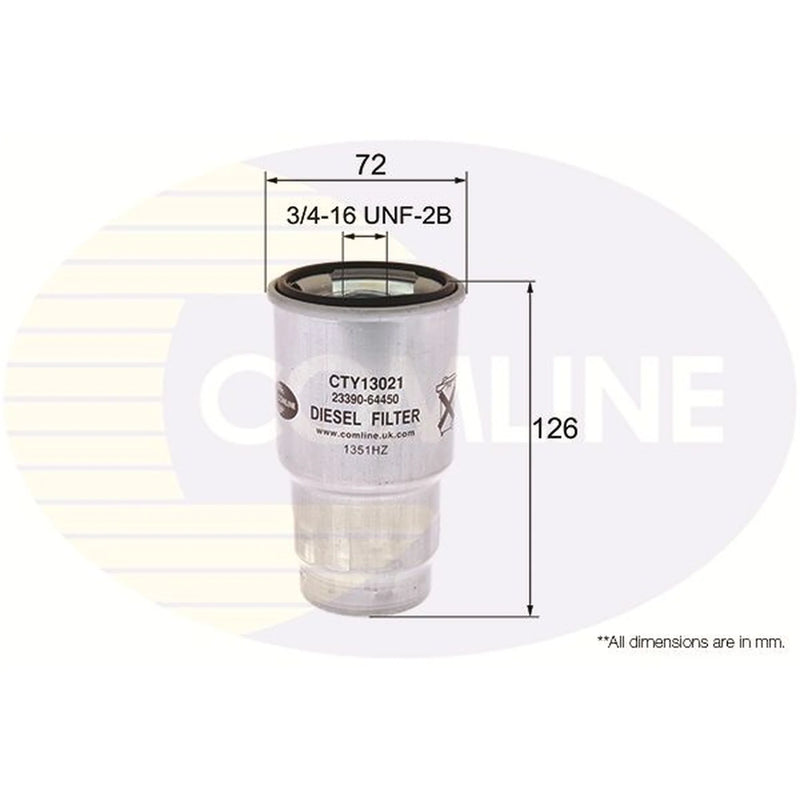 Comline Fuel Filter Element CTY13021