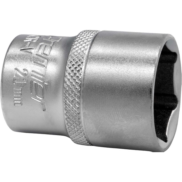 Sealey 1/2"Dr Socket 21mm (Micro Satin Finish)