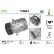 Valeo Air Conditioning Compressor 699075