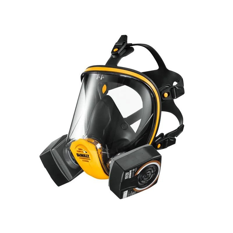 DEWALT Respiration A2P3 Full Face Mask Respirator - Medium - DXIR1FFMMA2P3