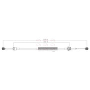 Apec Manual Transmission Cable Pull CAB7077