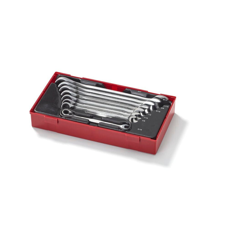 Teng Tools Ratcheting Spanner Set TT1 8 Pieces