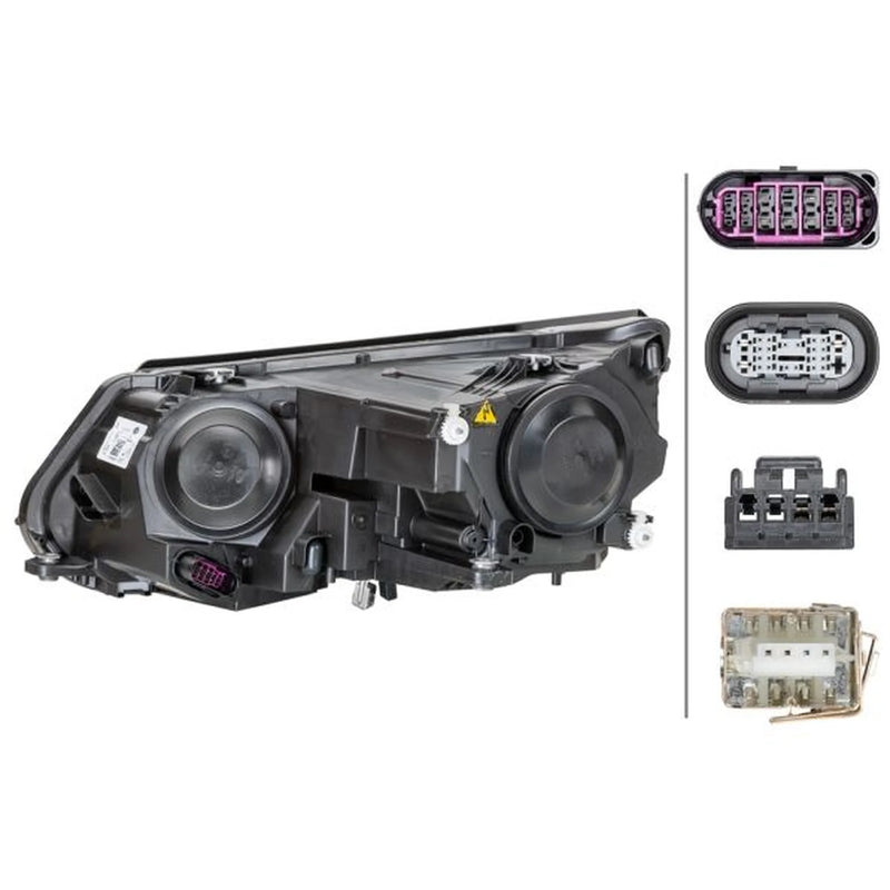 Hella Headlight Headlamp D3S/H7 Right 1ZS 010 748-341