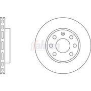 Fahren 2 x Vented Front Brake Discs FBD6081