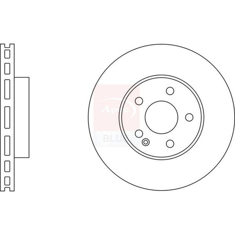 Apec Front Brake Discs SDK6110