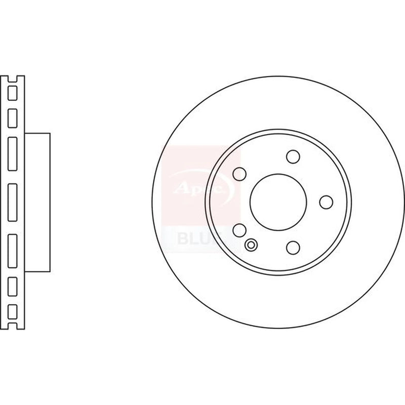 Apec Front Brake Discs SDK6110