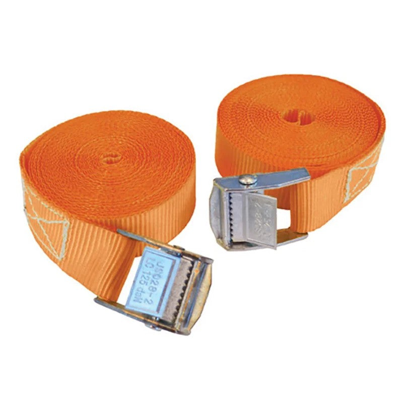 Faithfull Cam Style Tie-Downs 25mm x 5m 2 Piece - FAITDCAM51