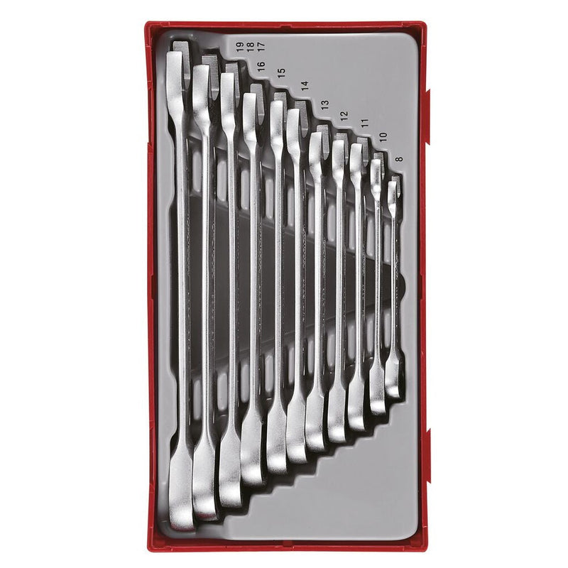 Teng Tools Ratcheting Combination Spanner Set TT1 11 Pieces