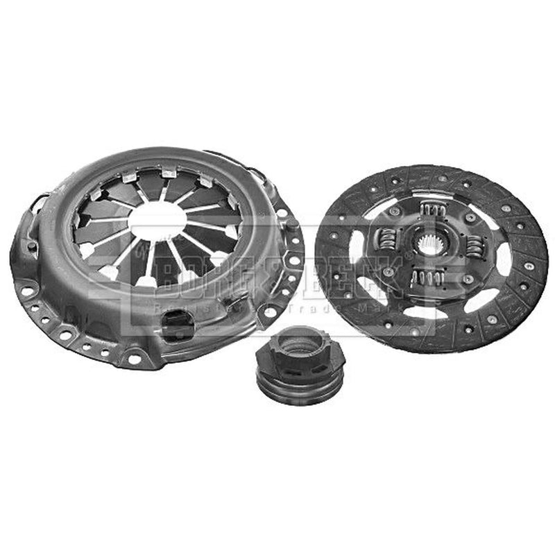 Borg & Beck Clutch Kit Set 3pc 181mm HK9281