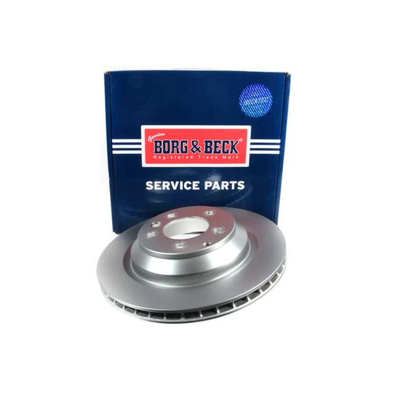 Borg & Beck 2 x Vented Rear Brake Discs BBD5926S