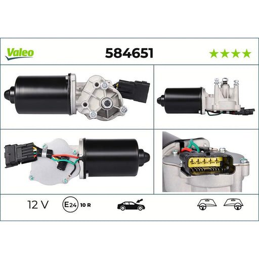 Valeo Front/Rear Wiper Motor Front 584651