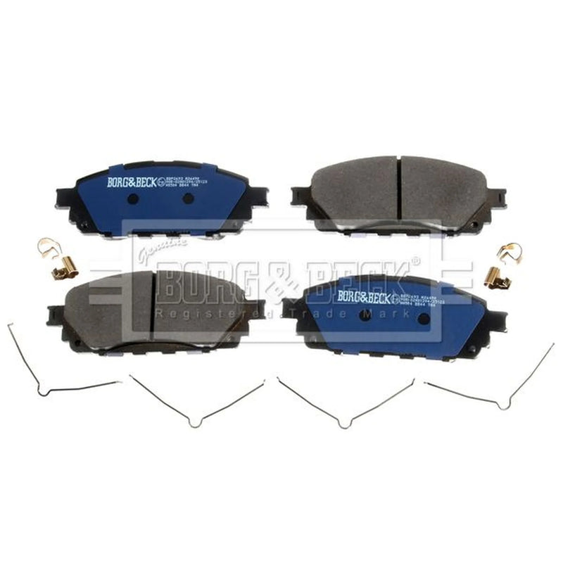 Borg & Beck 4 x Front Brake Pad Set BBP2693