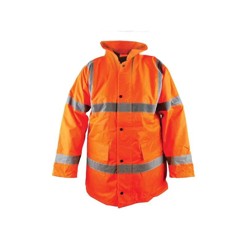 Scan Hi-Vis Orange Motorway Jacket - M (41in) - UC803-O
