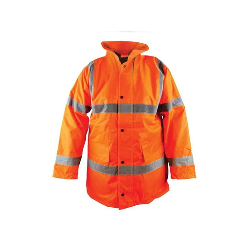 Scan Hi-Vis Orange Motorway Jacket - XL (48in) - UC803-O