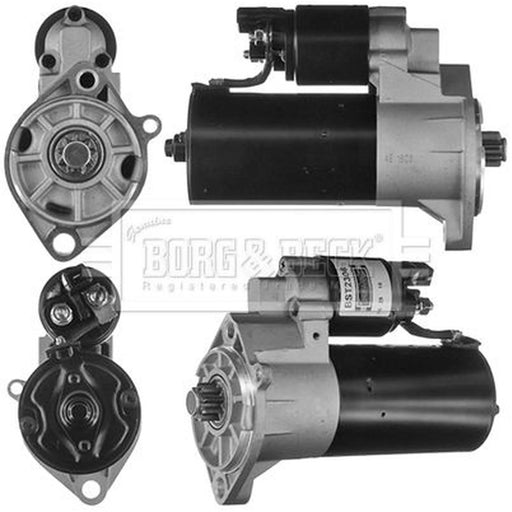 Borg & Beck Starter Motor 12V 2kW 9 Teeth BST2306