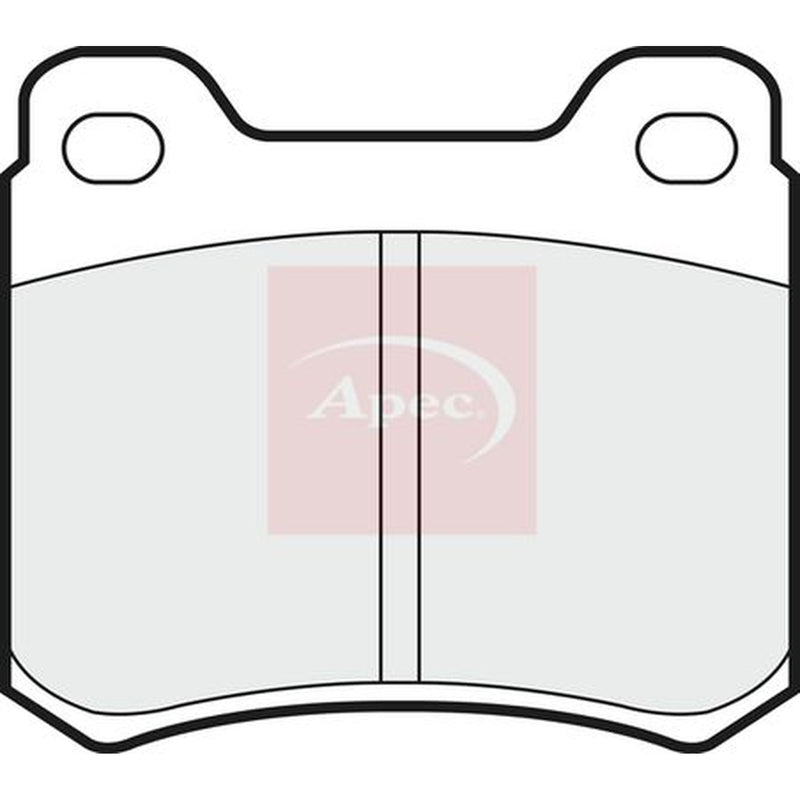 Apec Rear Brake Pad Set PAD405