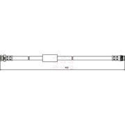 Apec Brake Hydraulic Hose Line Rear Right HOS3617