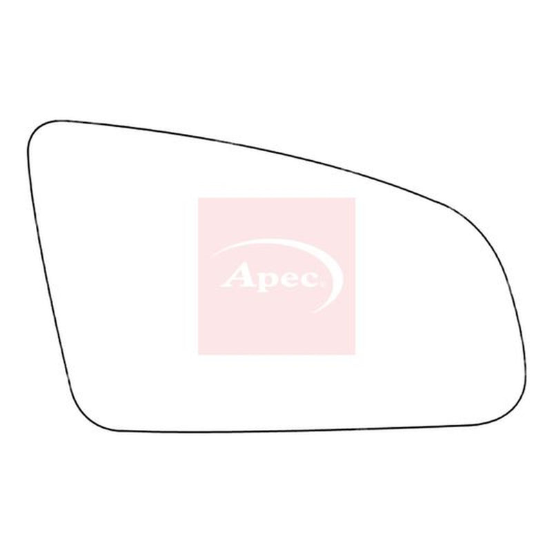 Apec Exterior Wing Mirror Glass Right AMS2086