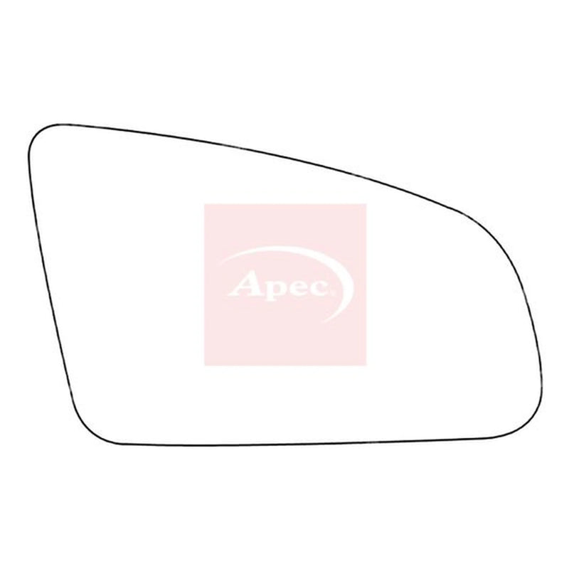 Apec Exterior Wing Mirror Glass Right AMS2086